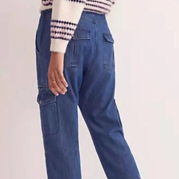 Pilcro And The Letterpress Ultra High-Rise Jogger Utility Jeans 0 - Picture 2 of 16